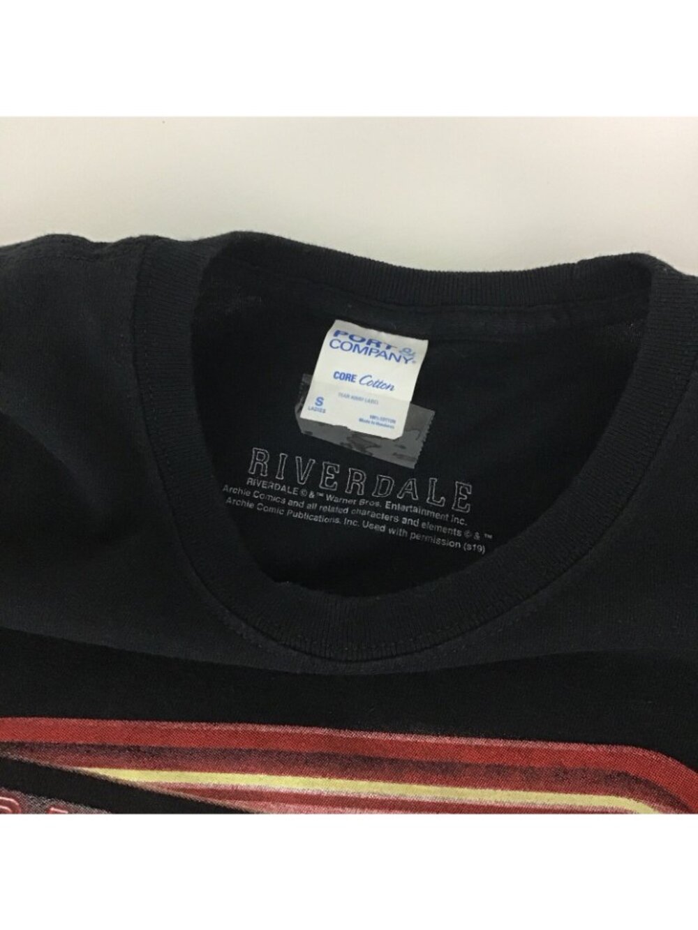 Riverdale The Official Convention 2019 Women's Black T Shirt South Side Size S - Picture 6 of 6